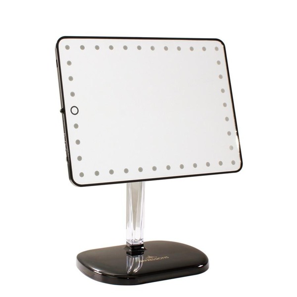 lighted makeup mirror bluetooth